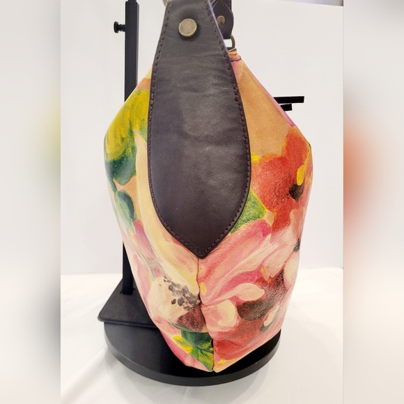 Maurizio Taiuti Vintage Floral Hobo Bag - Picture 4 of 8